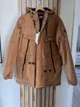 Kurtka parka zimowa musztardowa brązowa Cropp XL