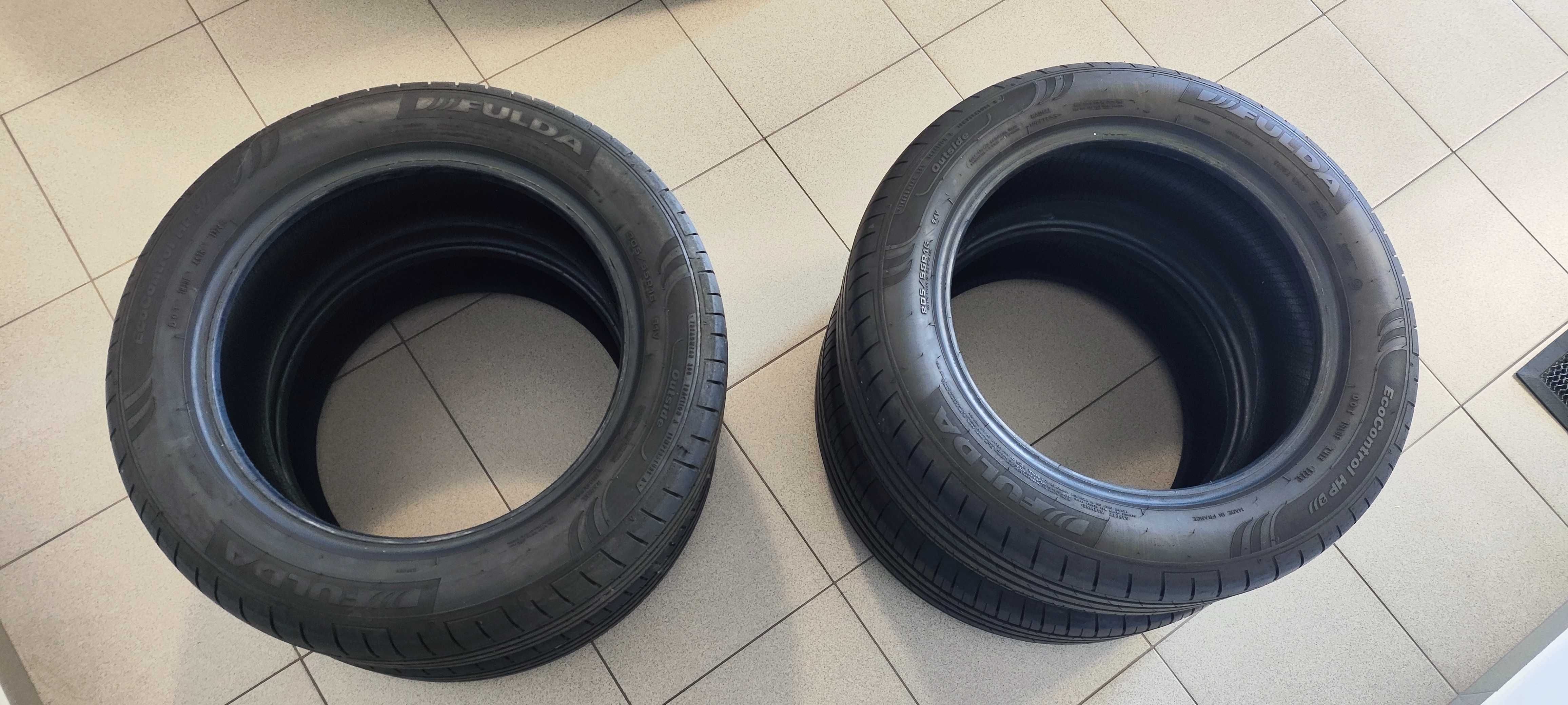 Opony letnie Fulda EcoControl 205/55 R16, 13/24r oraz 42/23r.