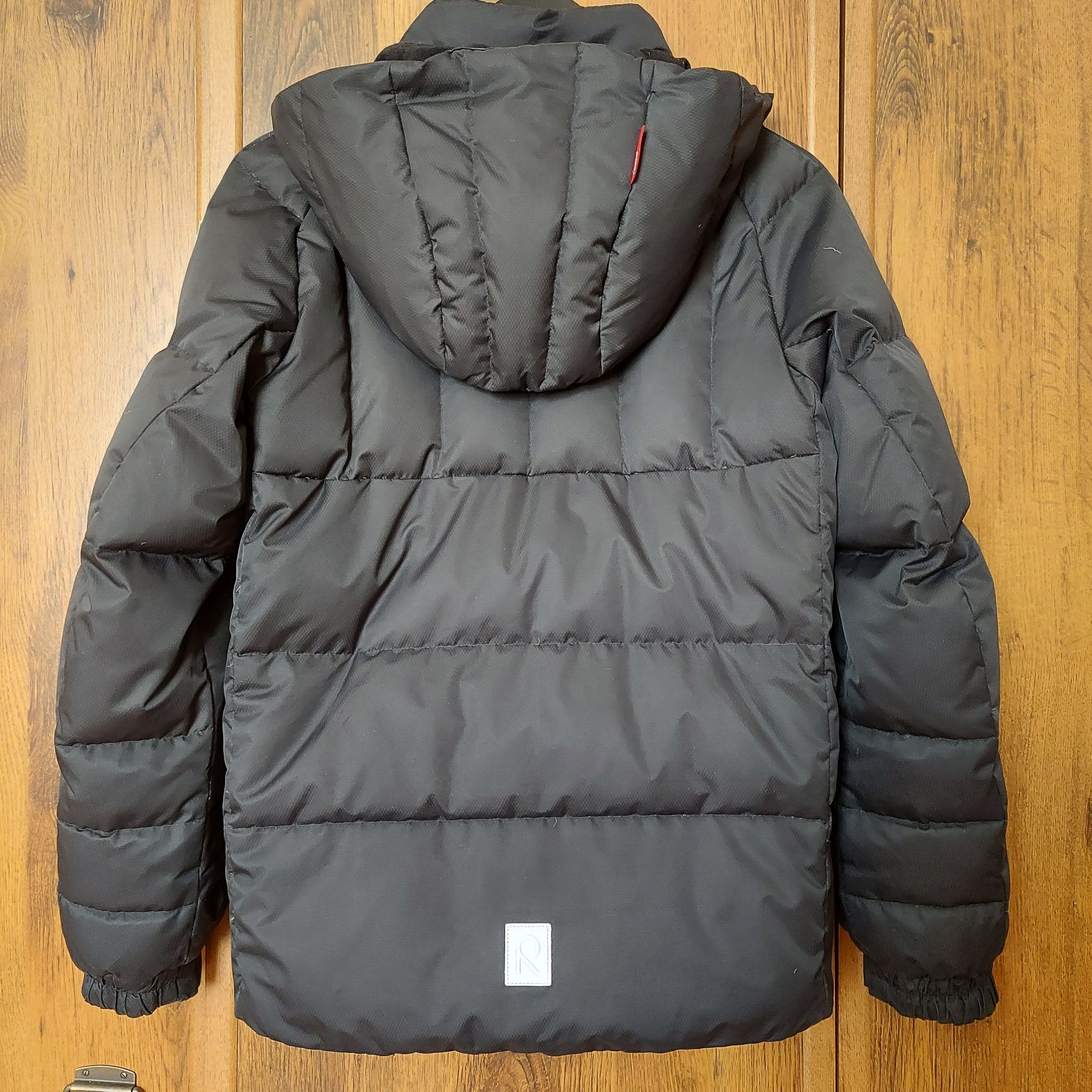 Пуховик куртка зимняя подростковая для мальчика Reima Рейма 164 см