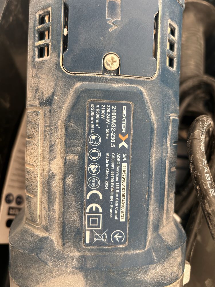 Rebarbadora com fio 230mm