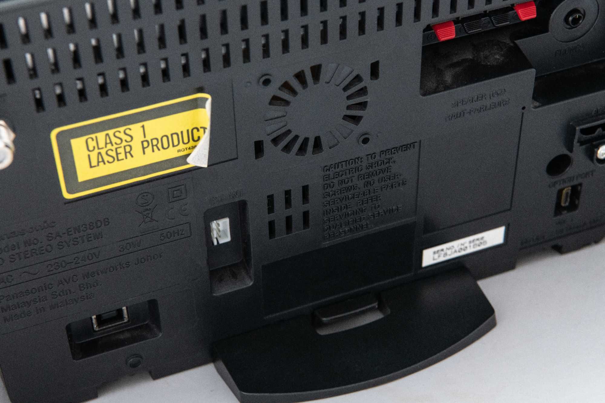 Zestaw stereo miniwieża CD Ipod FM DAB Panasonic SA-EN38DB