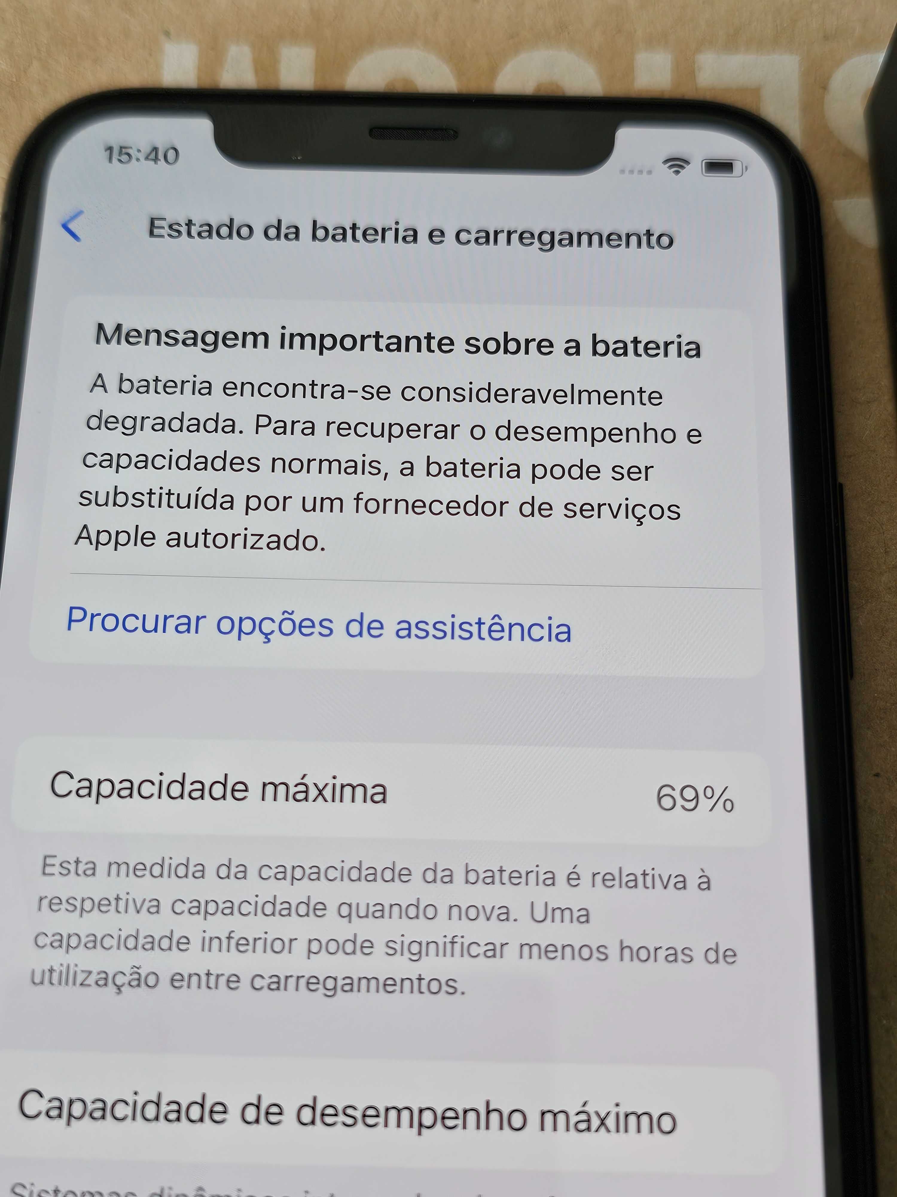 Iphone 11Pro 256gb. Bateria 69%
