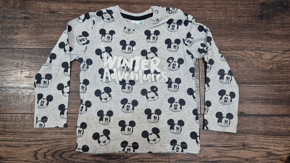083 N bluzka dł nr 5 rozmiar 92 myszka miki junior chłopiec