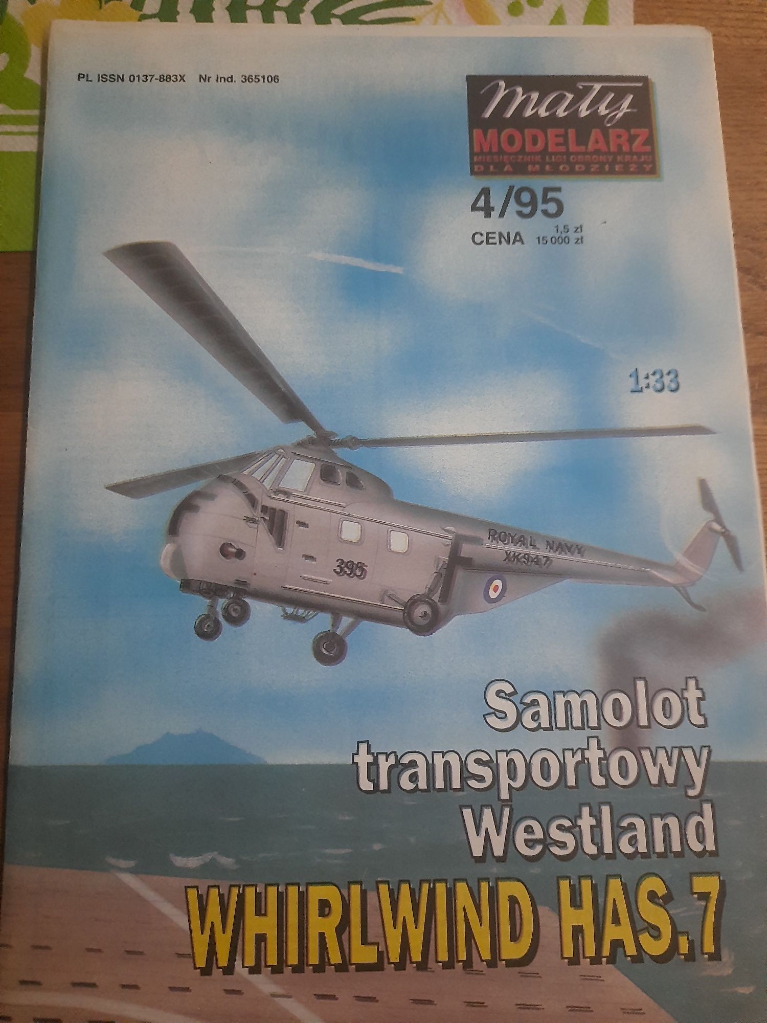 Mały modelarz 4/95 Samolot Transportowy Westland