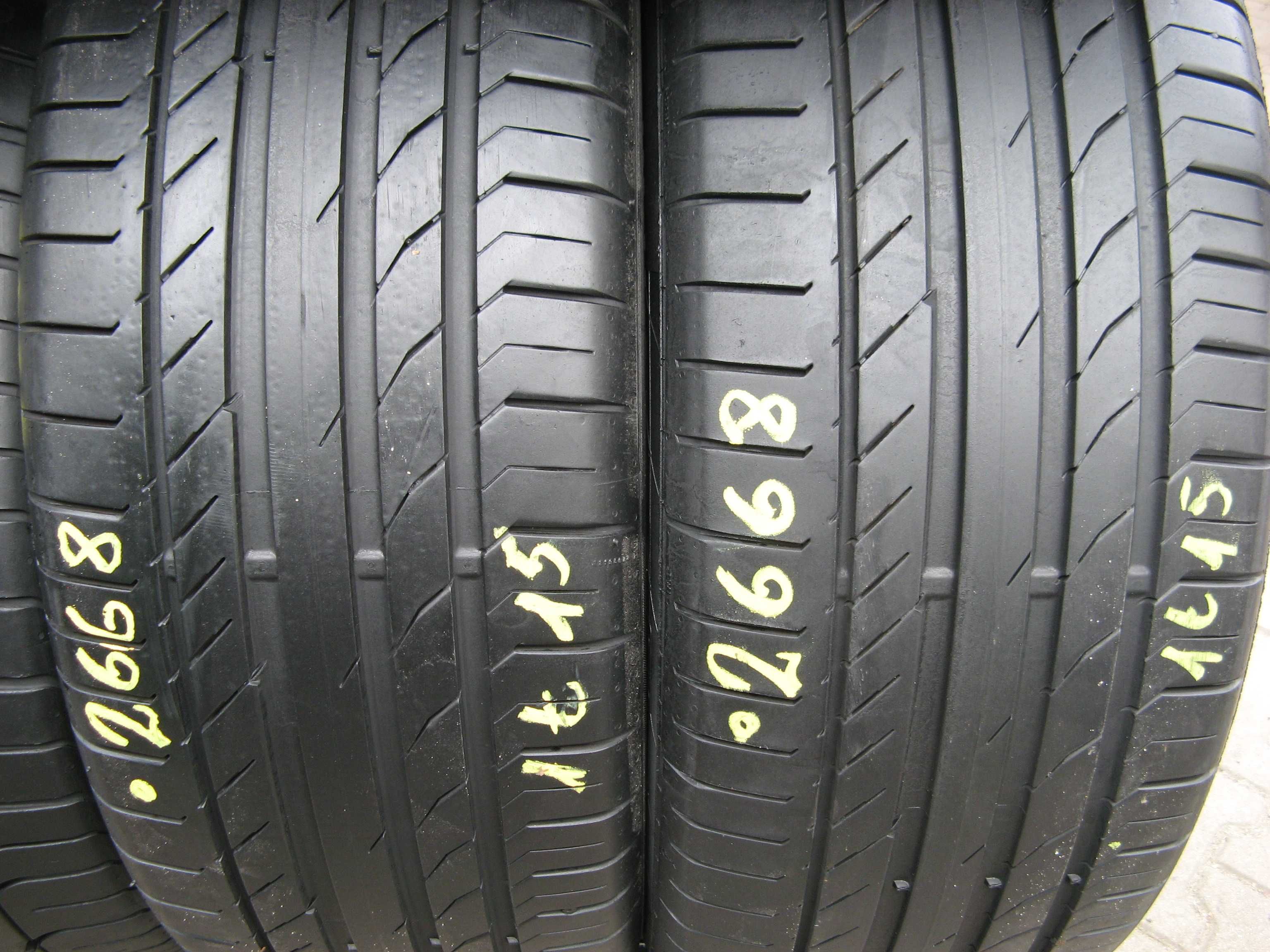 235/55R19 CONTINENTAL ContiSportContact 5 - nr.2668/5327