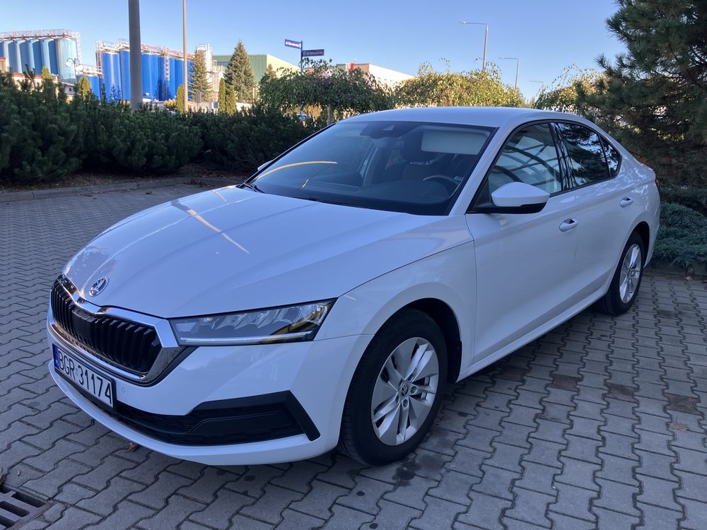 Skoda Octavia 4 2.0 TDI 150KM DSG 2021r Virtual kokpit LED Biała Perła