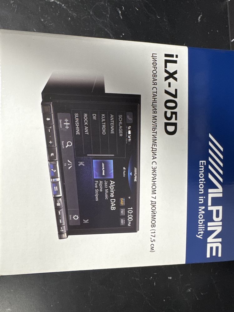 Alpine iLX-705D iLX 705D radio samochodowe carplay nowe