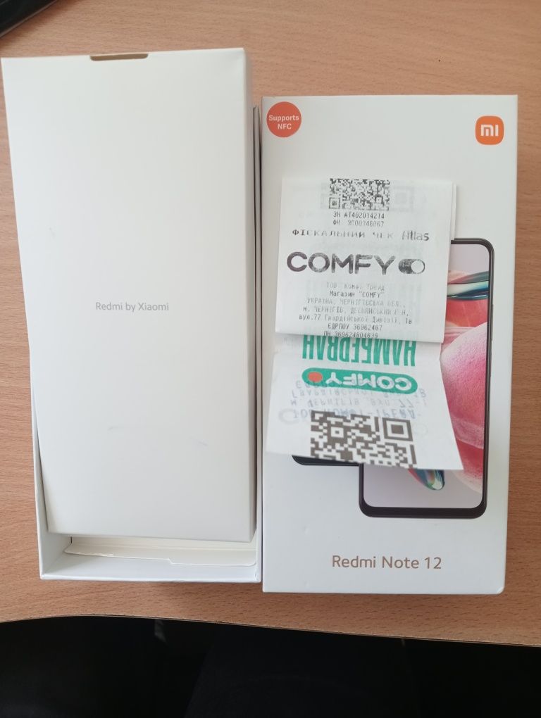 Redmi note 12 состояние нового.