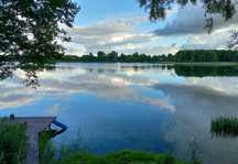 Mazury,  agroturystyka nad jeziorem