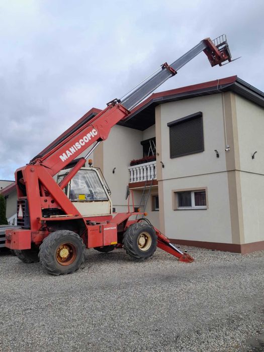 Ładowarka teleskopowa budowlana Manitou  jcb