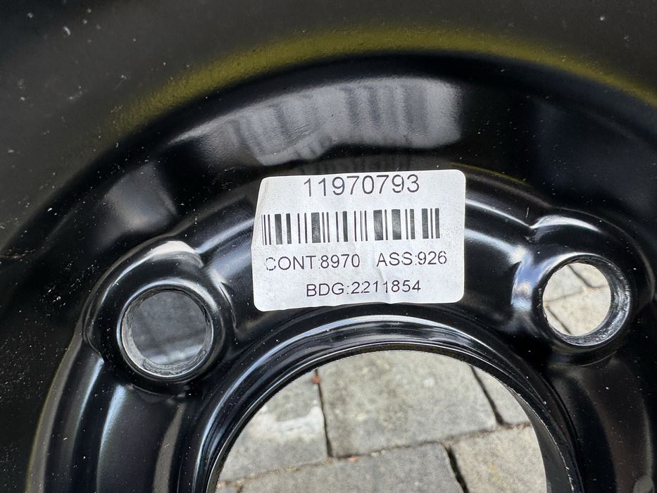 Koło zapasowe 195/65/r15 4x108 Peugeot Citroen