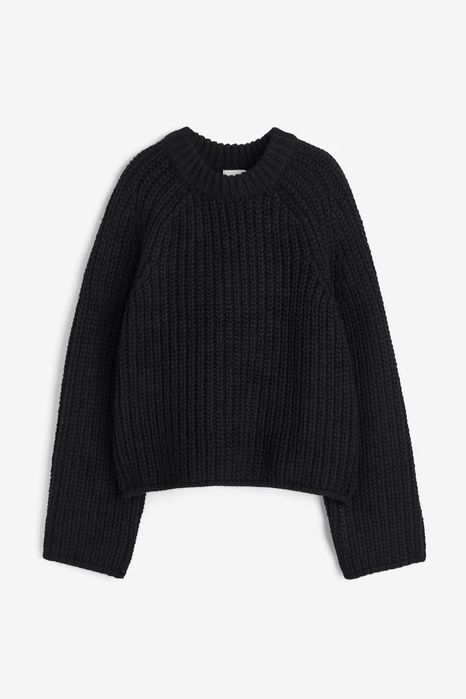Светр H&M чорний розмір M