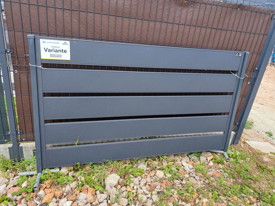 ogrodzenie palisada 120x200 cm antracyt 300 zł mb