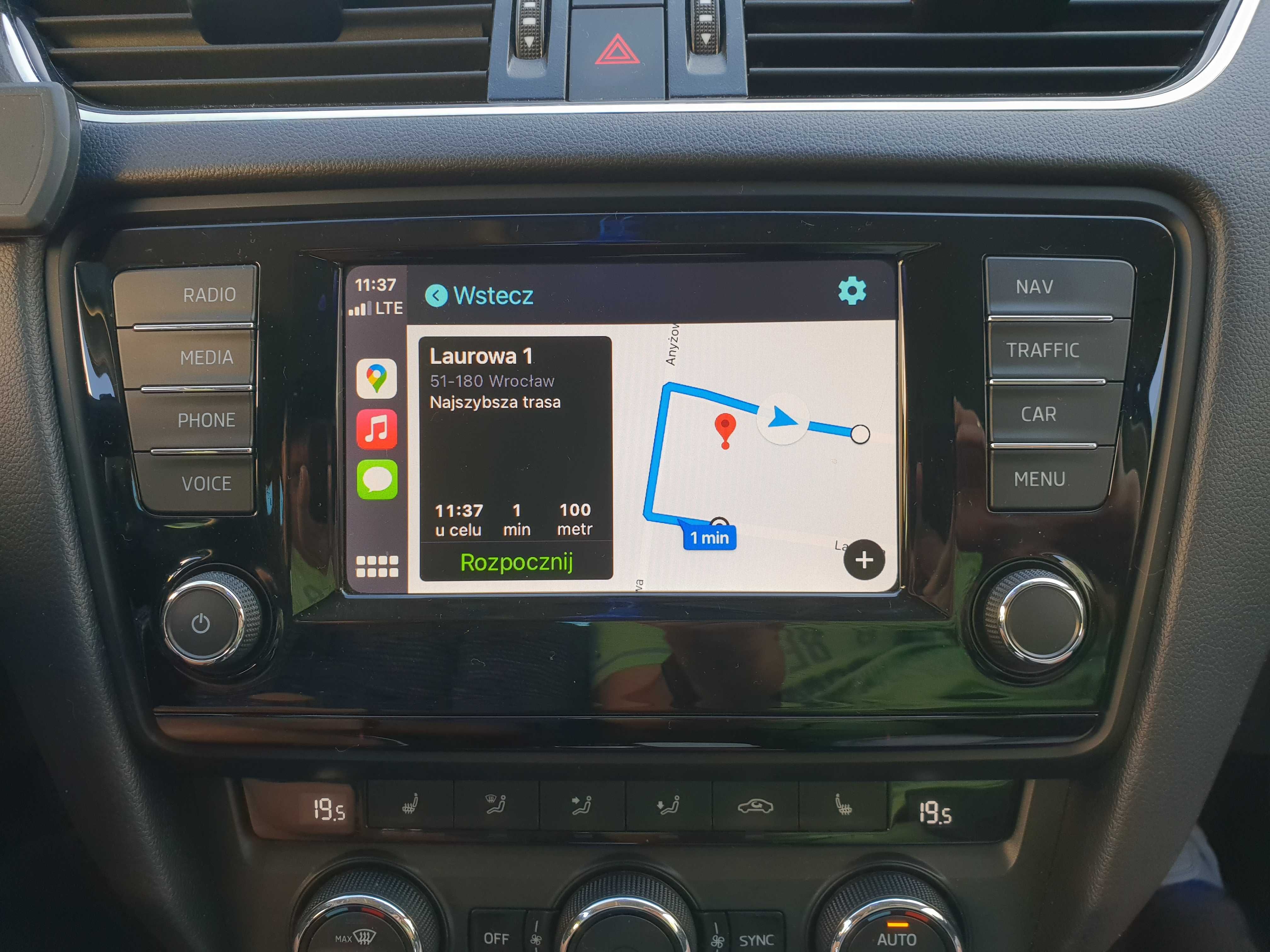 CARPLAY Android Auto AUDI VW Skoda Seat YOUTUBE Nawigacja
