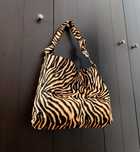 Torebka Zara skórzana tygrys animal print