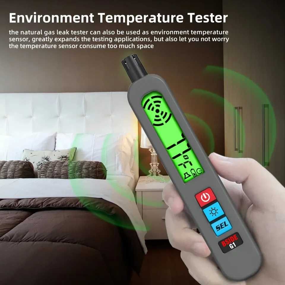 BSIDE G1 detektor wycieku gazu tester analizator dwutlenku węgla