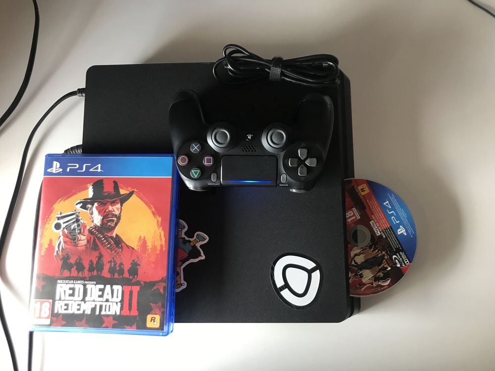 PS4 slim 500gb 1 джойстик