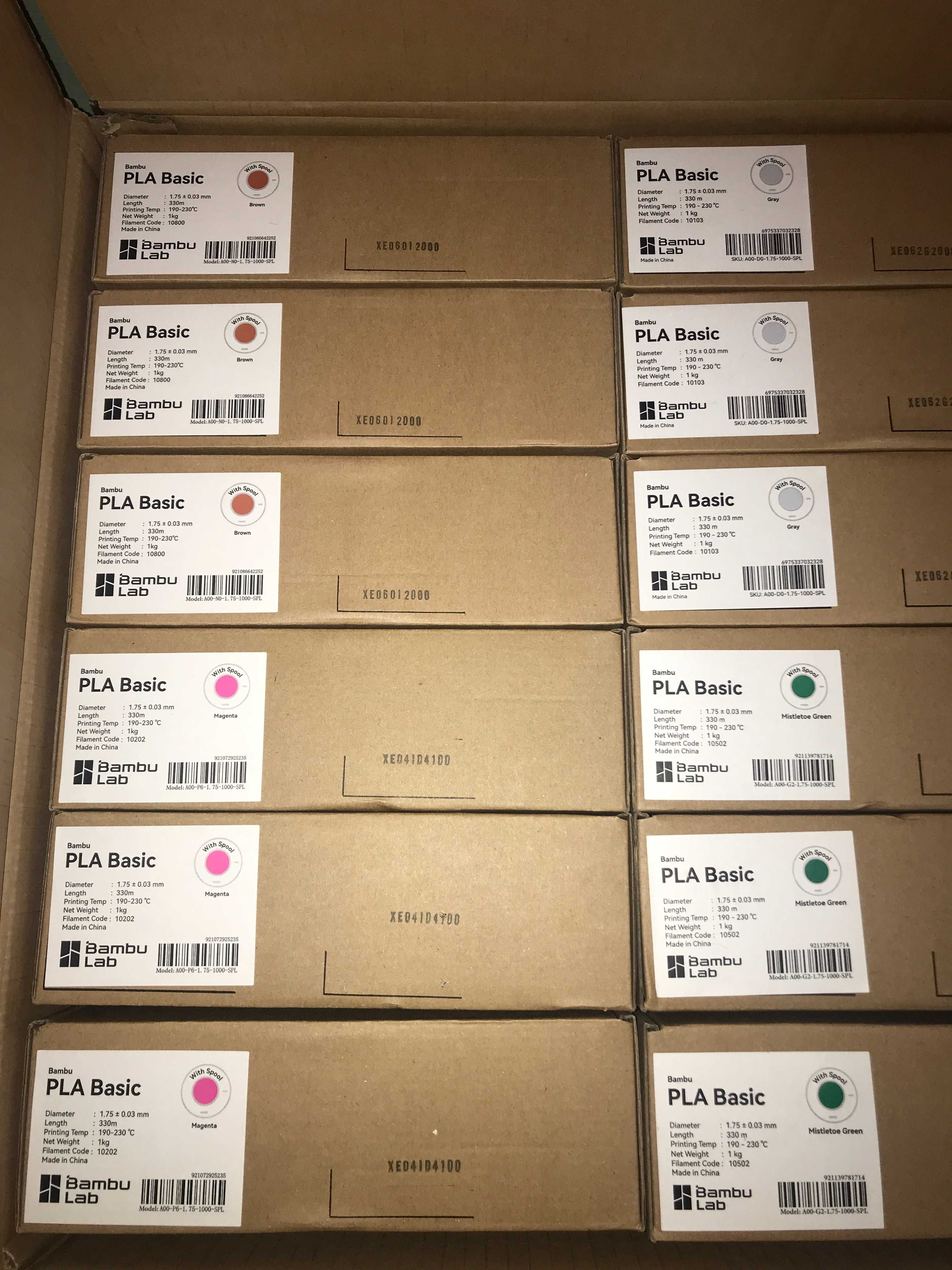 Bambu Lab PLA Basic з котушкою
