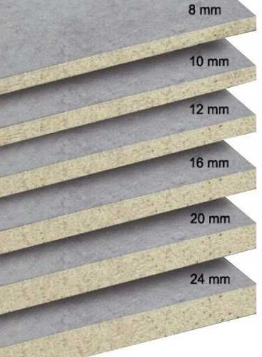 Płyta Cementowo Wiórowa 3,2mx1,2m 10 mm (RÓŻNE GRUBOŚCI)