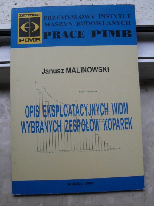 Opis eksploatacyjnych widm wybranych zespołów koparek - J.Malinowski