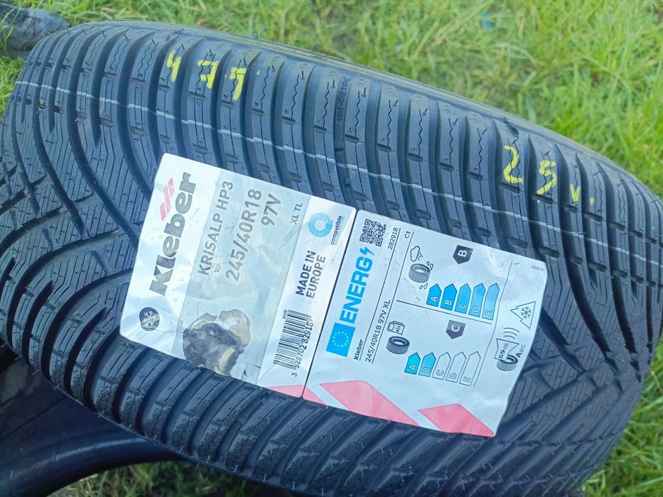 Nowe opony zimowe 245/40/18 kleber 4 sztuki 2024r