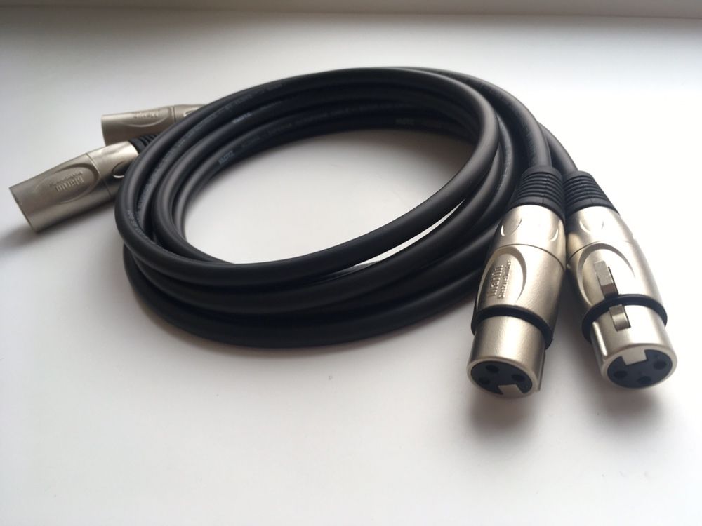Межблочный кабель XLR,TRS,RCA,AUX