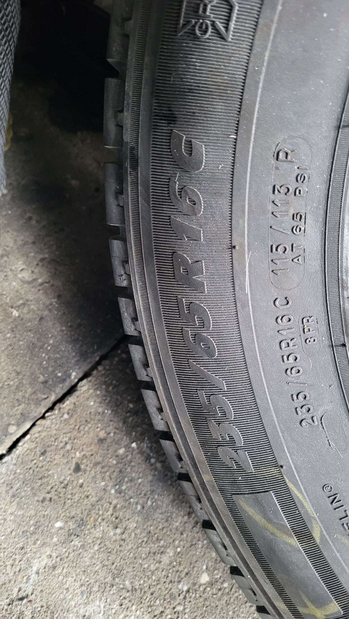 Opony Michelin 235/65/16C