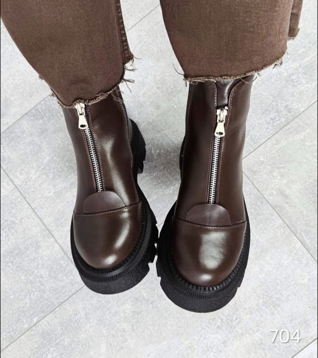 Черевички  жіночі ,зимові / шкіряні,  / р-39