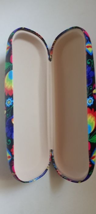 Etui na okulary wzór łowicki, kaszubski, folk NOWE