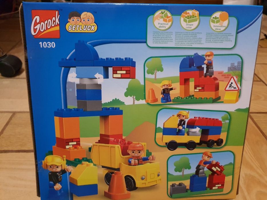 Новый детский конструктор Gorock "Стройка", Легосовместим