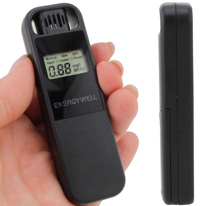 Alkomat Bezustnikowy Profesjonalny Elektroniczny Tester Trzeźwości LCD