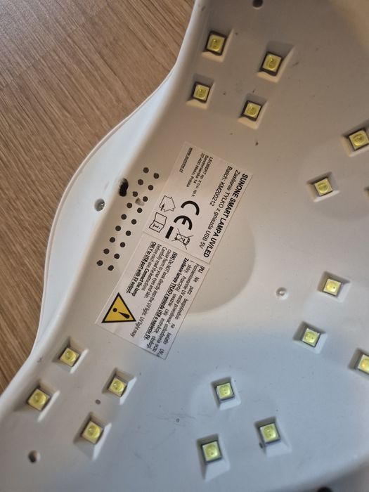 Lampa uv led zestaw do paznokci lakiery