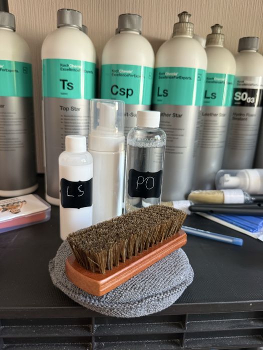 Атомобильная химия кох Koch шампунь активная пена полироль жидкий воск