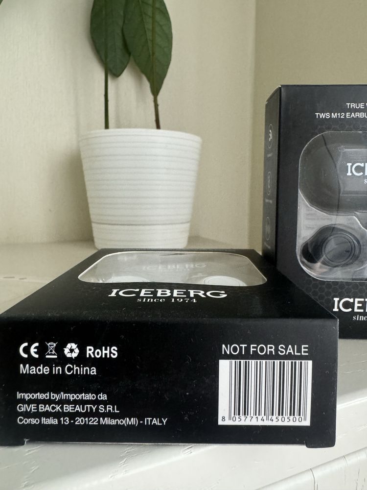 Навушники бездротові Iceberg Twice Earbuds