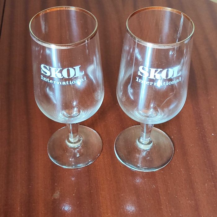 Copos cerveja Skol