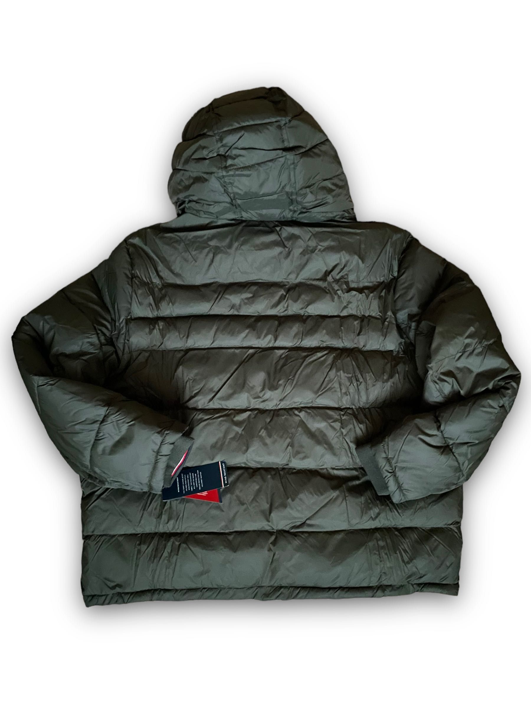 XXL 52 Tommy Hilfiger пуховик куртка хаки парка зимняя зимова ххл 2xl