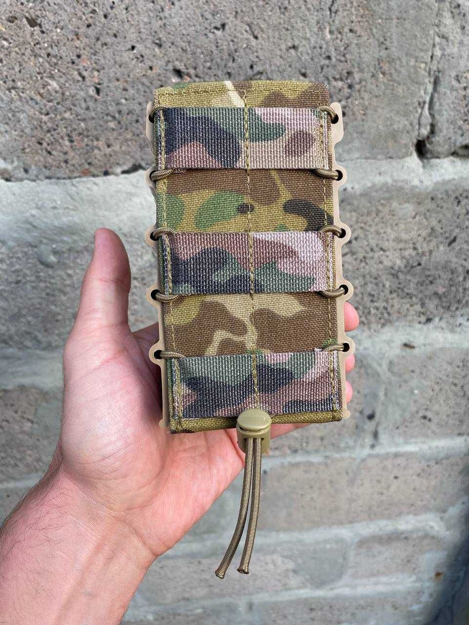 Підсумок подвійний під магазин Ак Multicam Кордура Brown