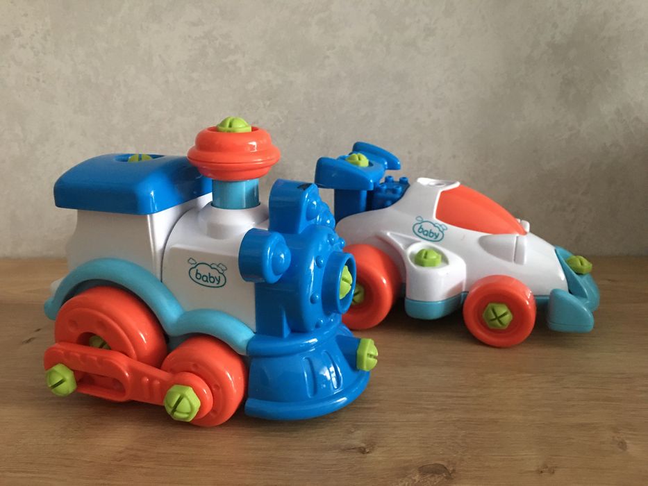 Zestaw aut/samochodów do skręcania