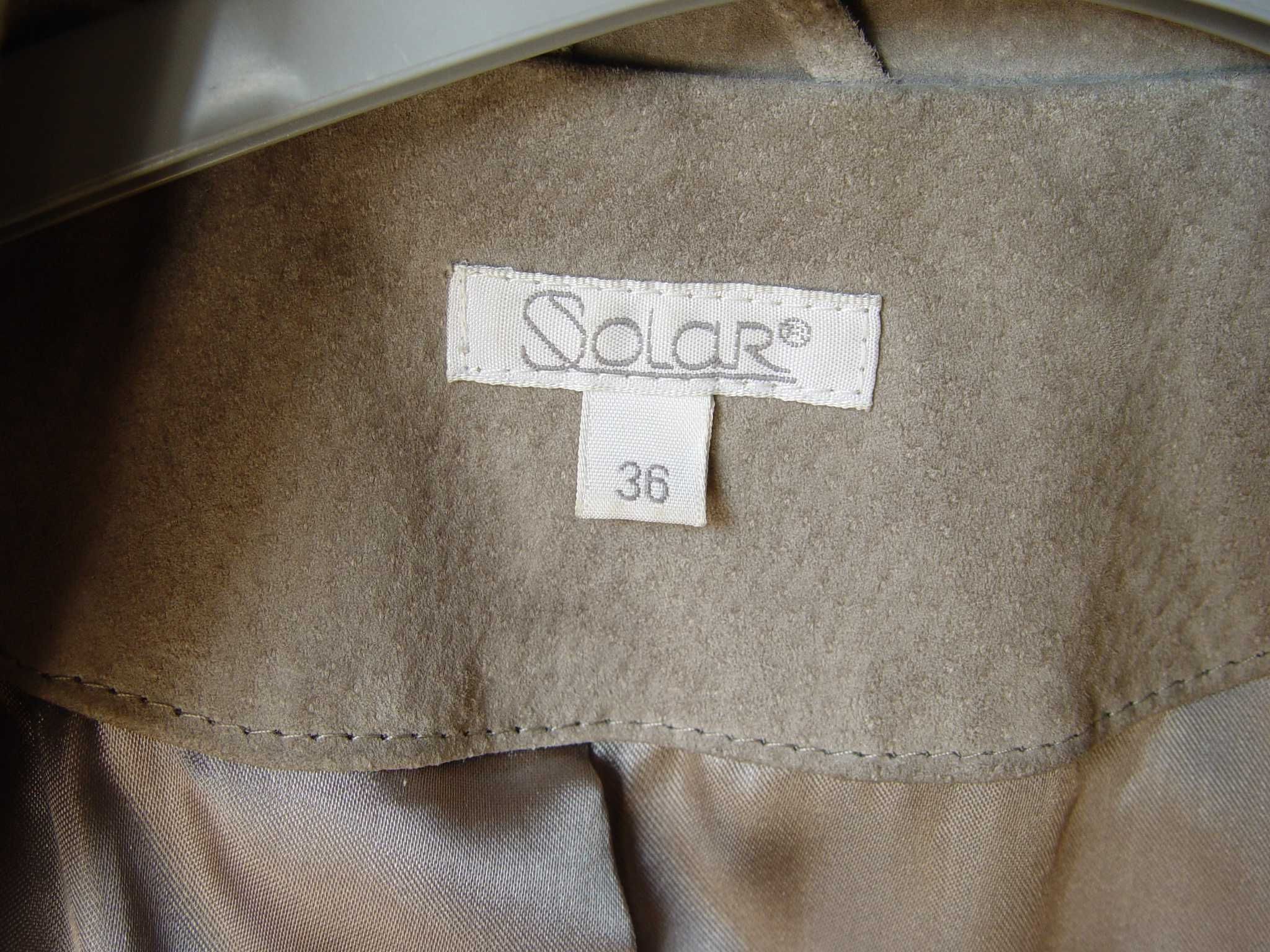 Kurtka marynarka skóra SOLAR rozmiar 36