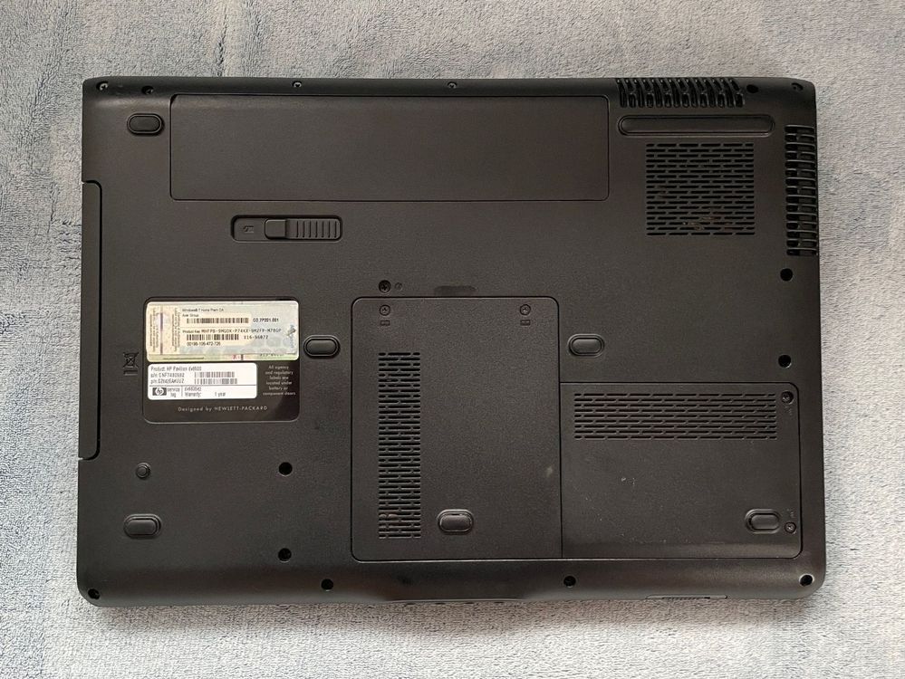 laptop HP Pavillon DV 6500 + pilot