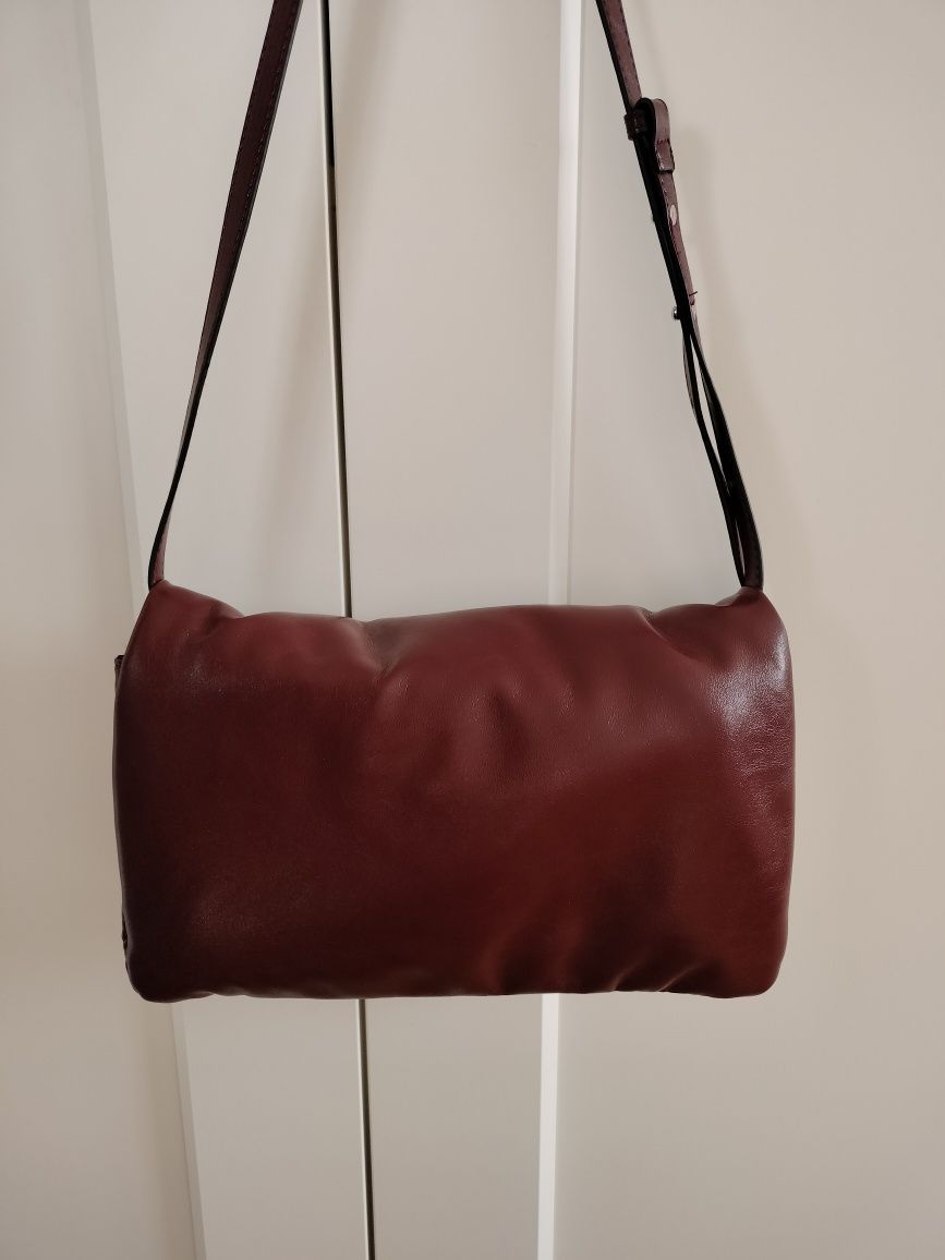 Torebka crossbody Reserved karminowa bordowa