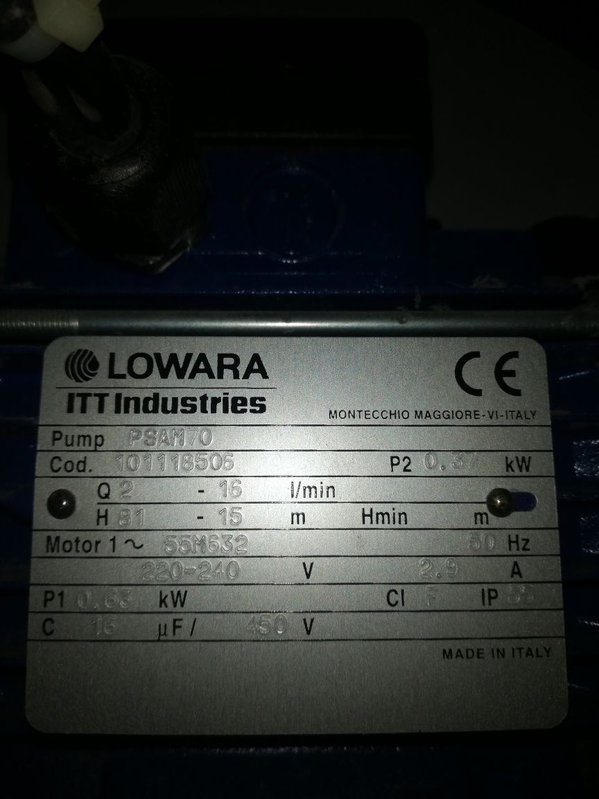 Bomba de água, LOWARA, ITT Industries