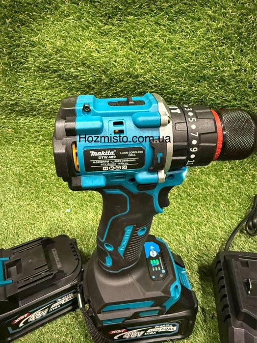 Ударный бесщеточный шуруповерт Makita DTW489 (48V, 6AH) без кейсу