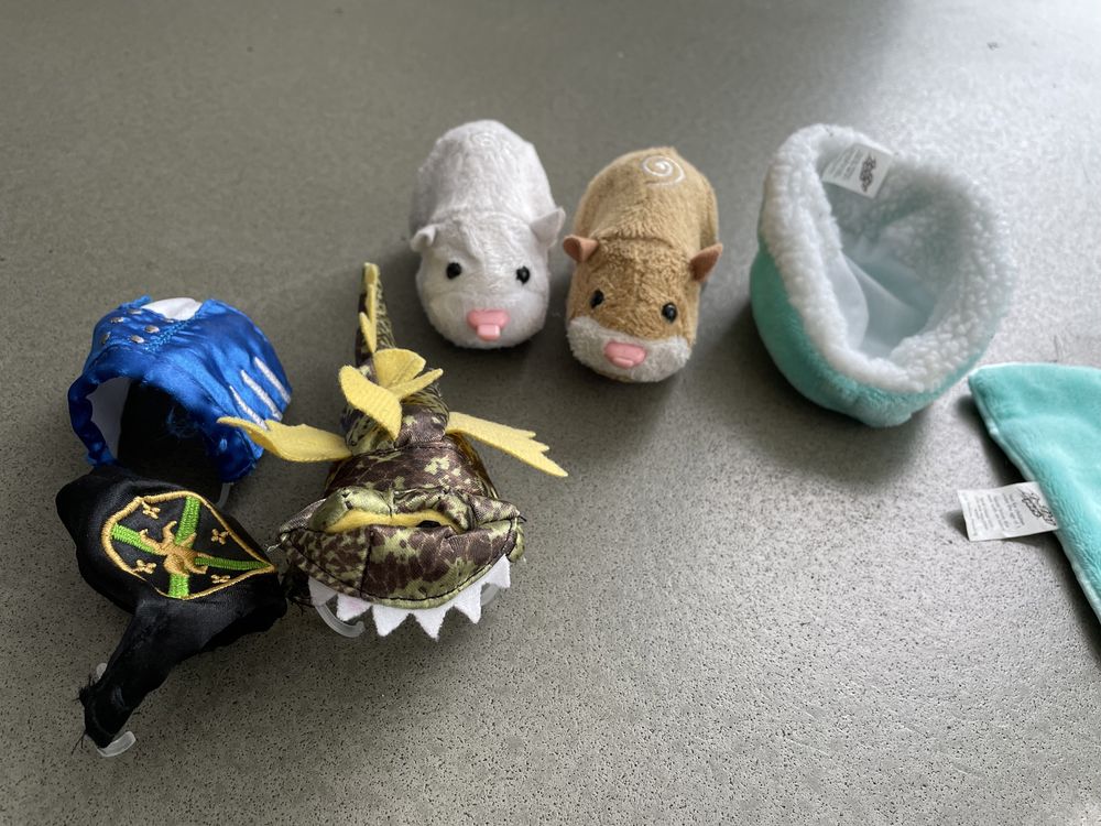 Zhu Zhu Pets + akcesoria + kino