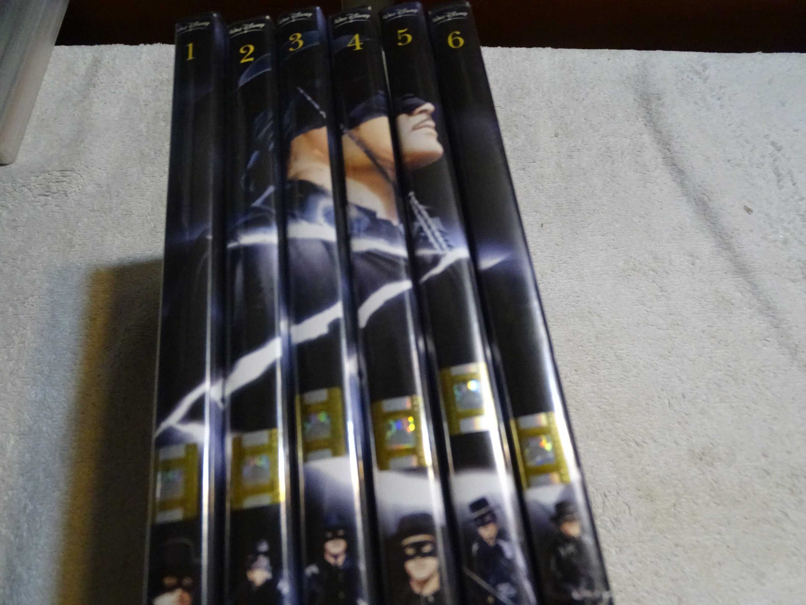 DVD Pack-Zorro/Saison 1-Seis DVDs com legendas PT