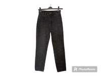 Liu Jo spodnie damskie czarne dżinsowe mom Fit rozmiar 27