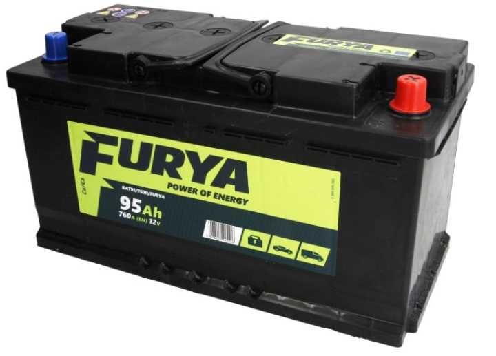 Akumulator Furya 12v 95ah 760a P+ Radom WYSYŁKA free