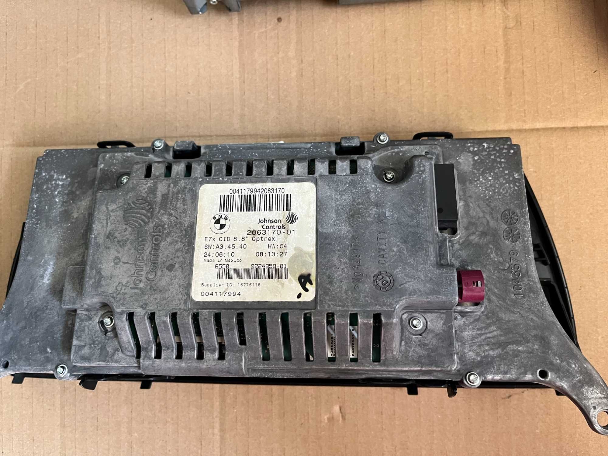 Nawigacja CIC czytnik ekran BMW X5 E70