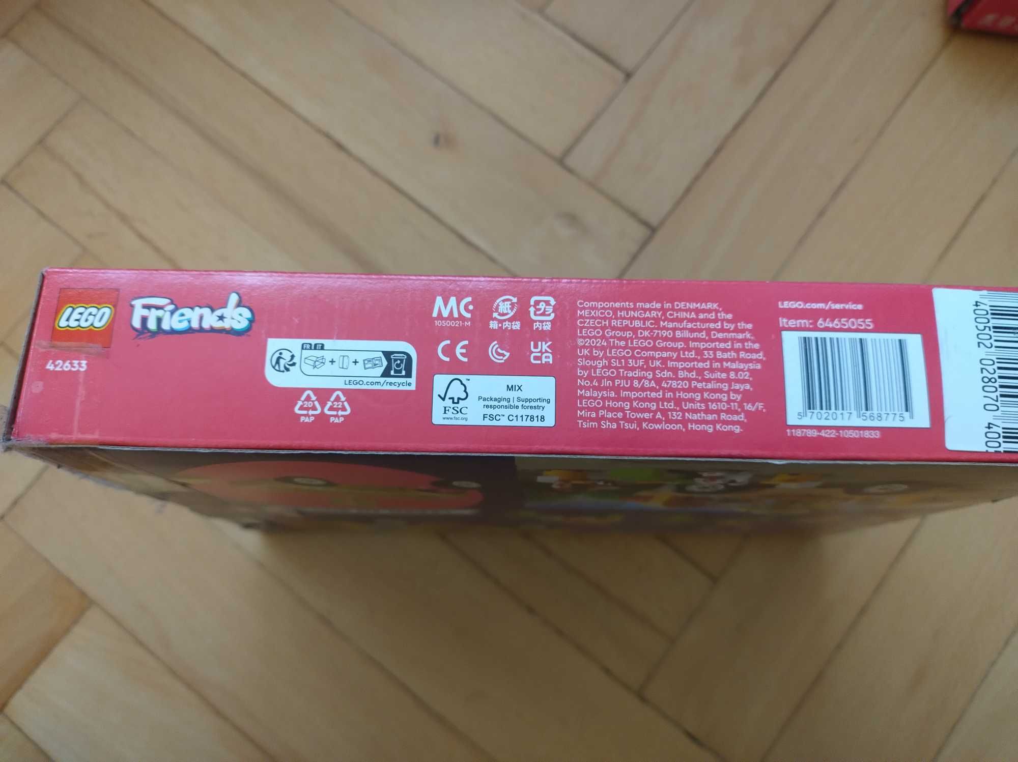 LEGO friends nr 42633 good truck z hot dogami
