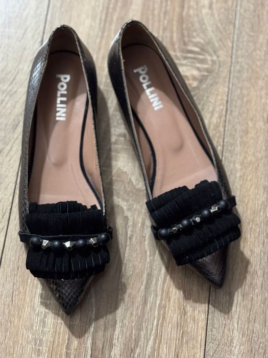 Baleriny srebrne Pollini